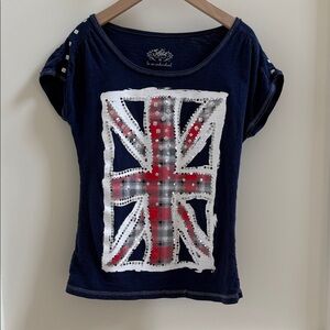 Justice T-Shirt with Union Jack Design